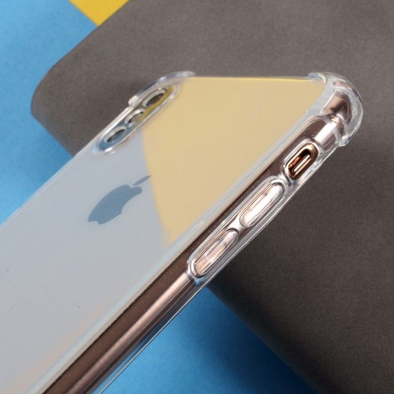 Kryt Na iPhone XS Max Transparentní Zesílené Úhelníky