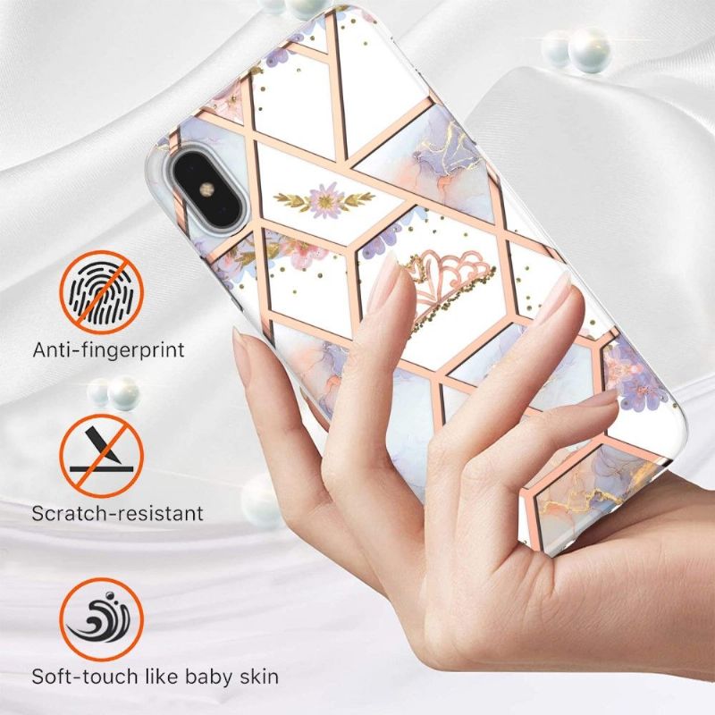 Kryty Na Mobil Na iPhone XS Max Mramor A Koruna