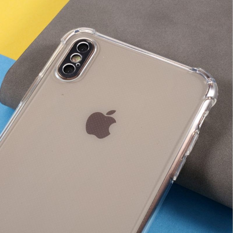 Kryty Na Mobil Na iPhone XS Max Transparentní Zesílené Úhelníky