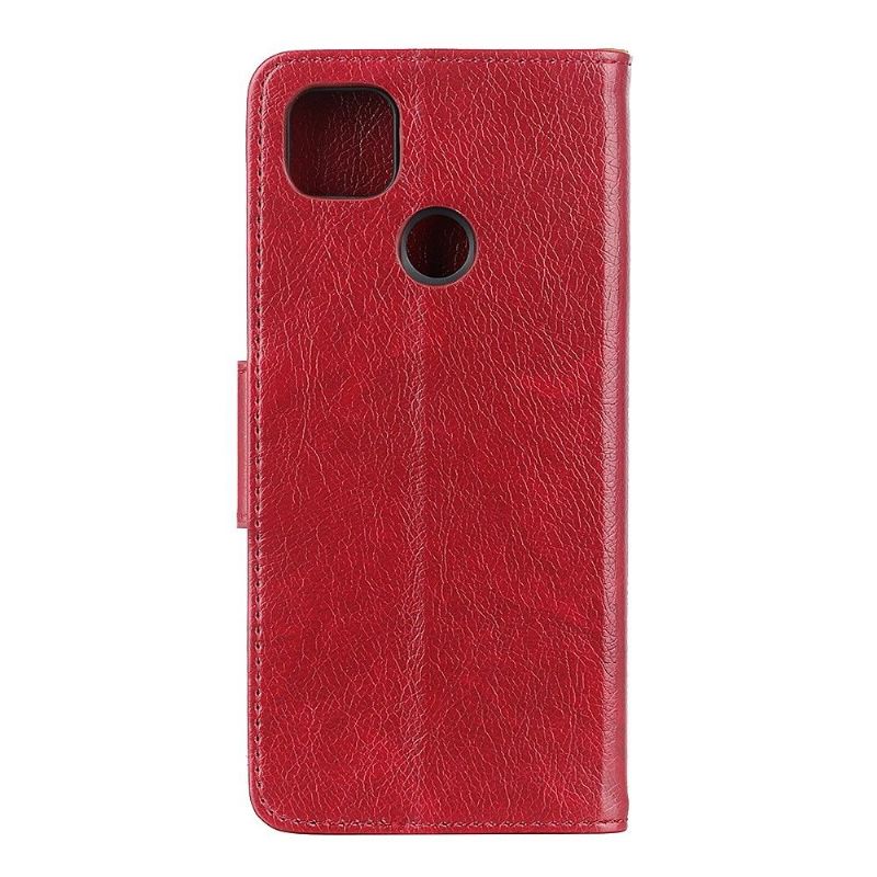 Flipové Pouzdro Na Google Pixel 5 Styl Staré Kůže