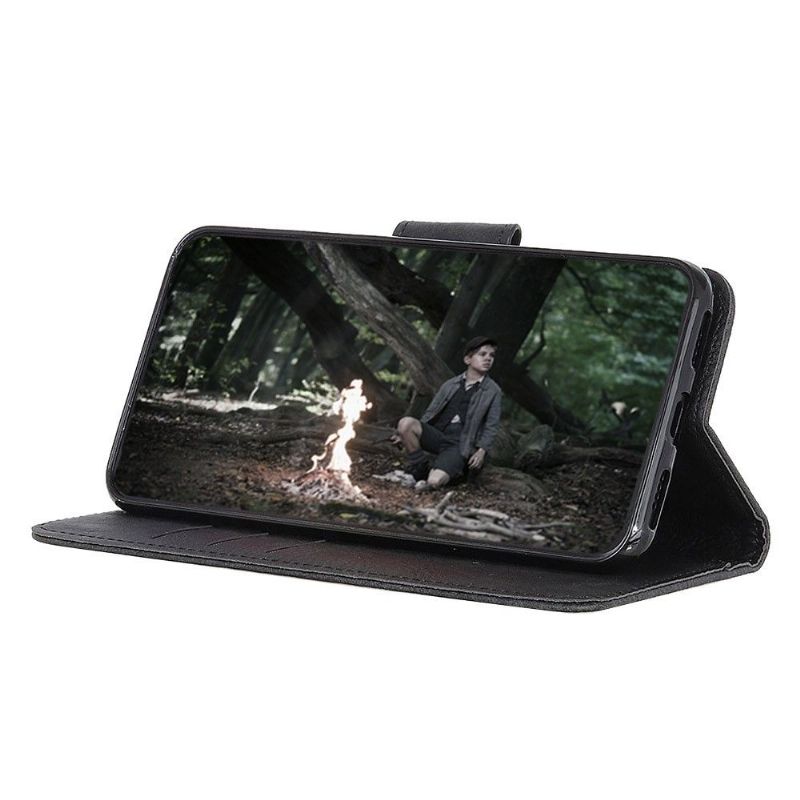 Kožené Pouzdro Folio Na Google Pixel 5 Umělá Kůže Célestin