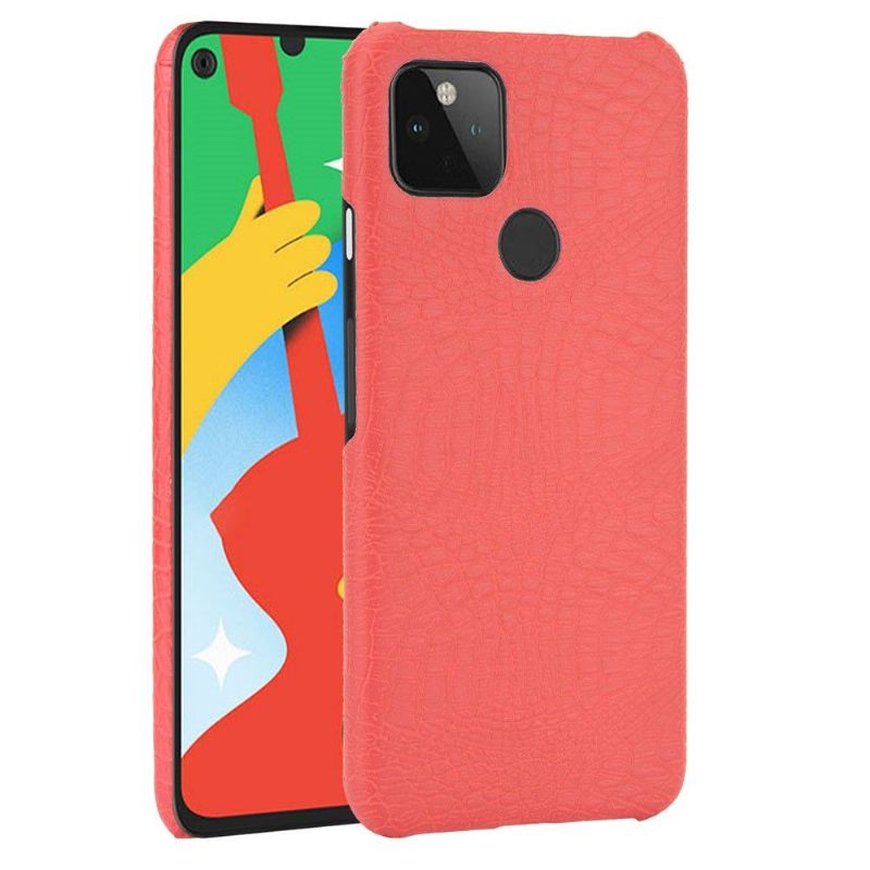Kryt Na Google Pixel 5 Efekt Croc Skin