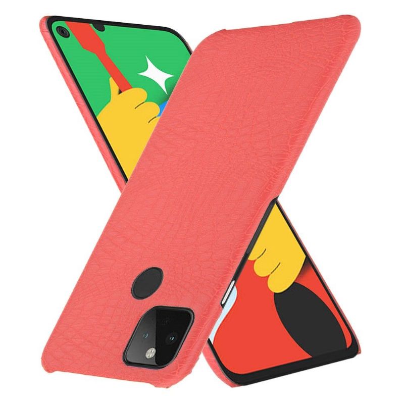 Kryt Na Google Pixel 5 Efekt Croc Skin