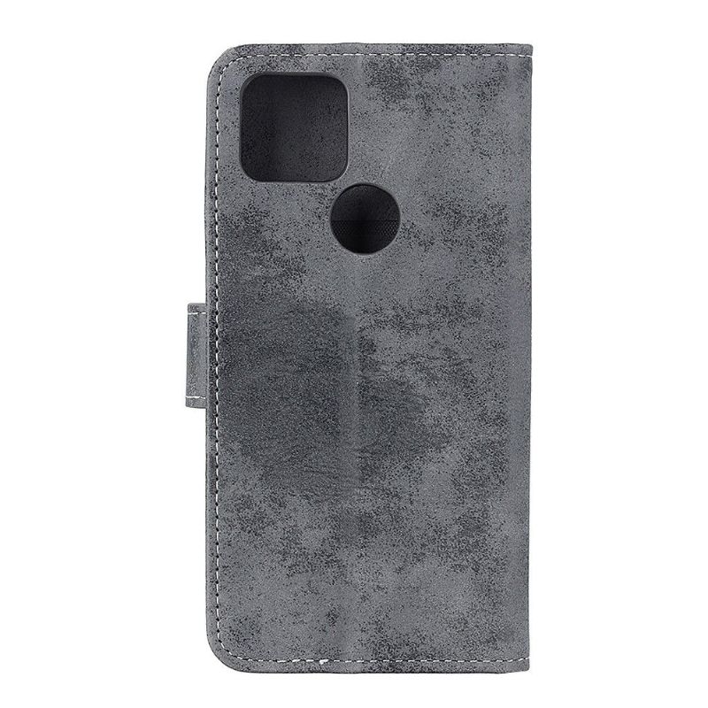 Pouzdra Na Google Pixel 5 Cyrius Faux Leather Vintage