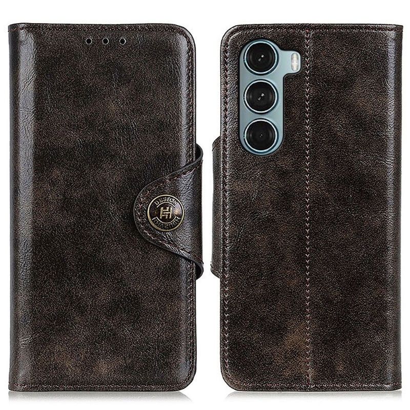 Flipové Pouzdro Na Motorola Moto G200 5G Khazneh Design Essential
