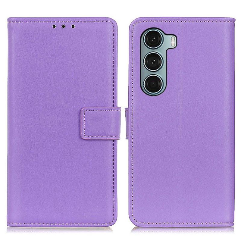 Kožené Pouzdro Na Motorola Moto G200 5G Základní Umělá Kůže