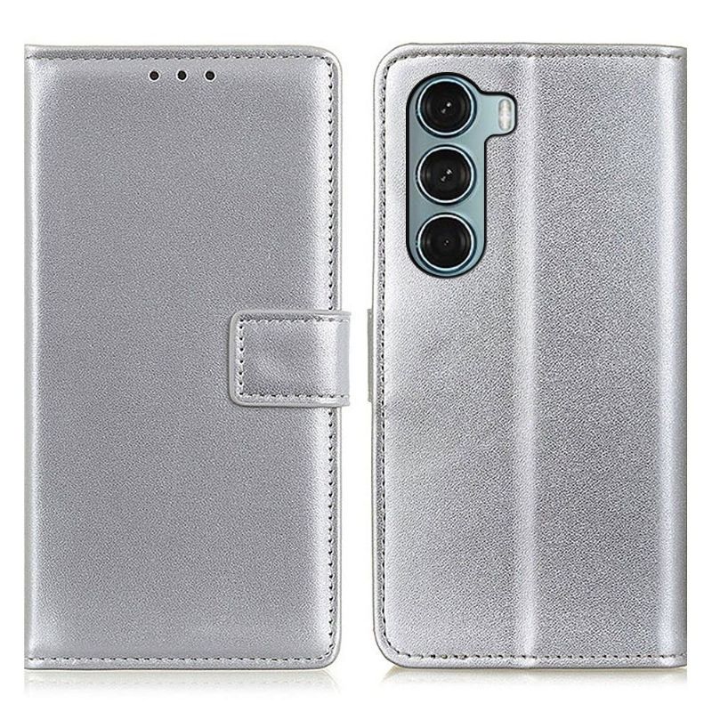 Kožené Pouzdro Na Motorola Moto G200 5G Základní Umělá Kůže