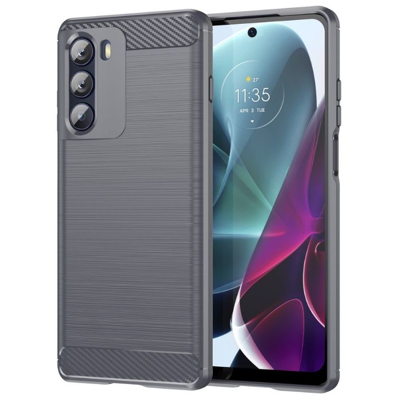 Kryt Na Motorola Moto G200 5G Flexibilní Kartáčovaný Efekt