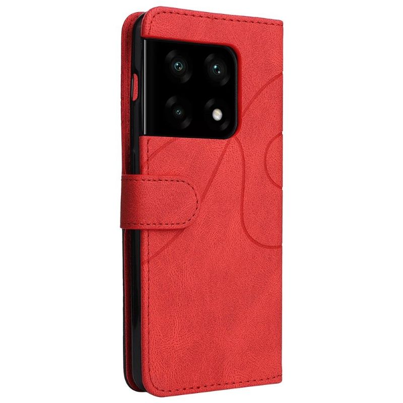 Flipové Pouzdro Na OnePlus 10 Pro Dvoubarevné Umělecké