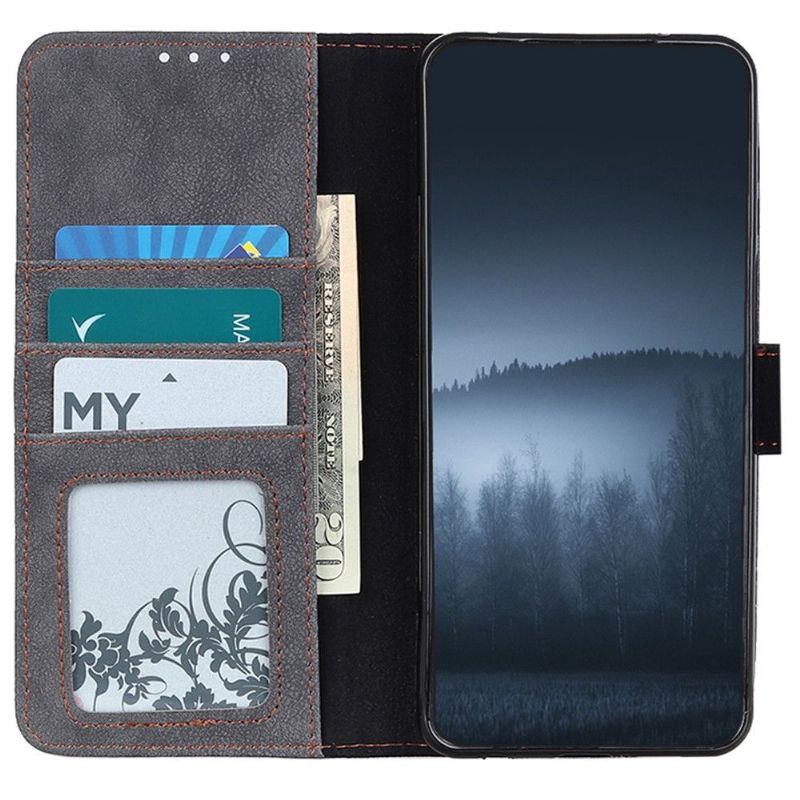 Flipové Pouzdro Na OnePlus 10 Pro Khazneh Retro Kožený Efekt