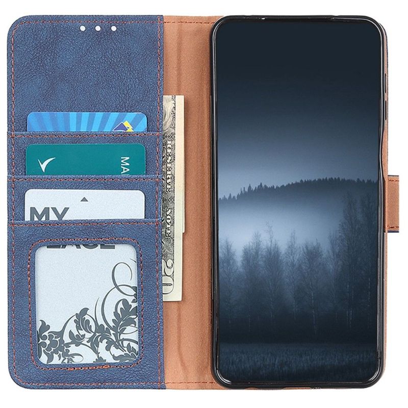 Flipové Pouzdro Na OnePlus 10 Pro Khazneh Retro Kožený Efekt