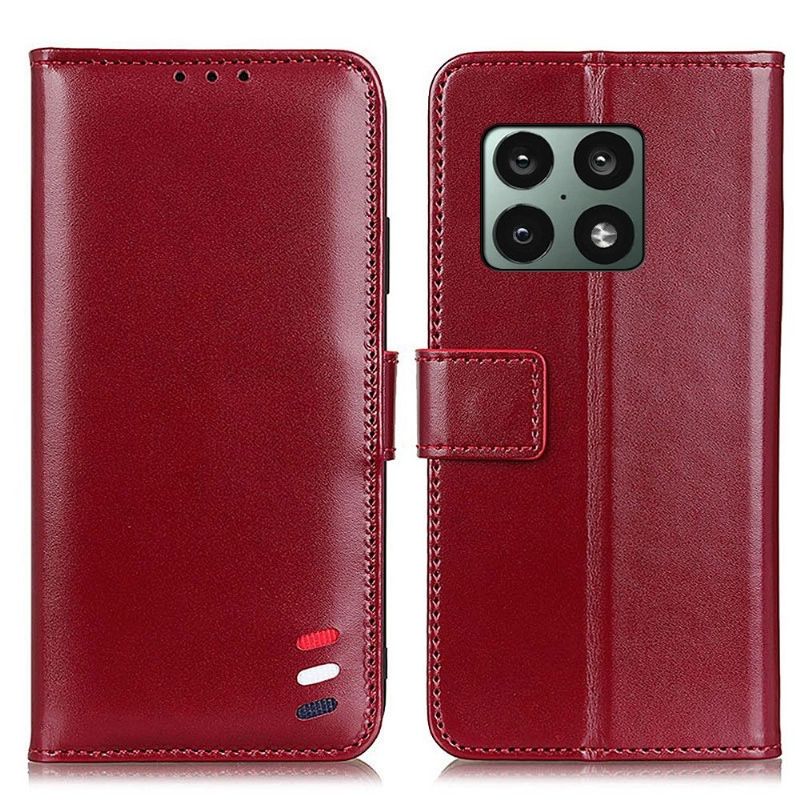 Flipové Pouzdro Na OnePlus 10 Pro Kožené Pouzdro Melody Folio Z Umělé Kůže