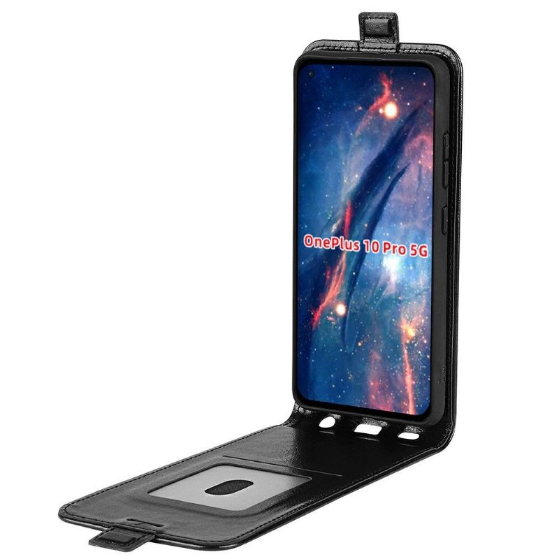 Flipové Pouzdro Na OnePlus 10 Pro Kožené Pouzdro Vertikální Umělá Kůže