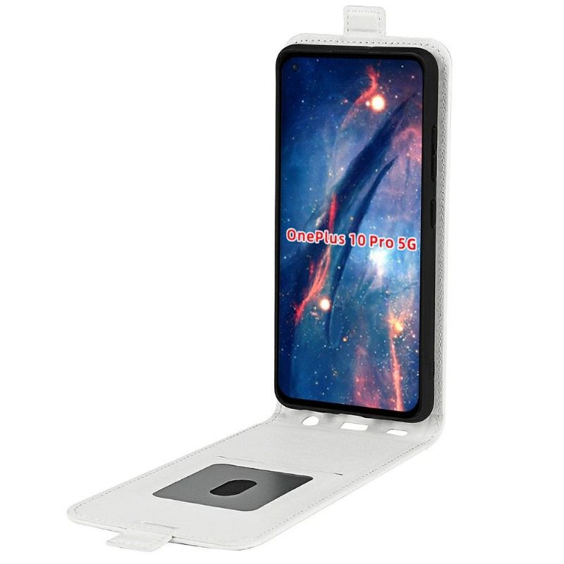 Flipové Pouzdro Na OnePlus 10 Pro Kožené Pouzdro Vertikální Umělá Kůže