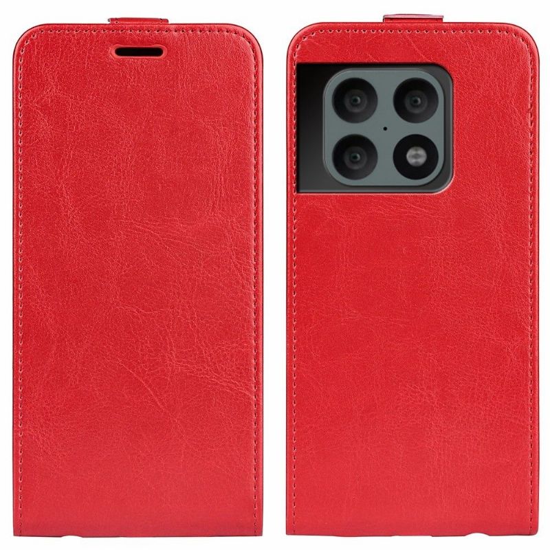 Flipové Pouzdro Na OnePlus 10 Pro Kožené Pouzdro Vertikální Umělá Kůže