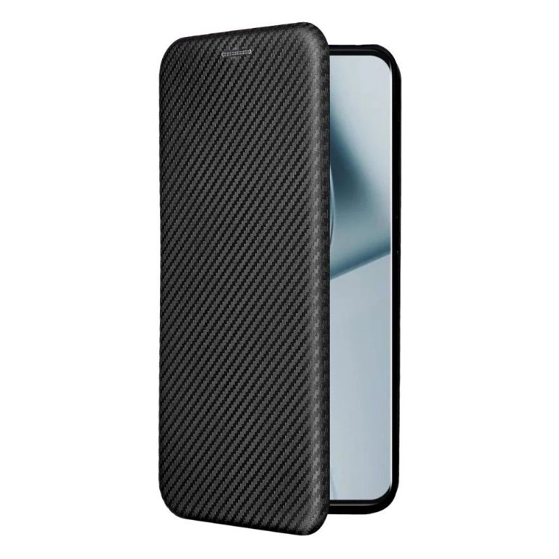 Flipové Pouzdro Na OnePlus 10 Pro Koženka Z Uhlíkových Vláken