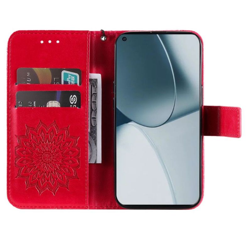Flipové Pouzdro Na OnePlus 10 Pro Na Lana Slunečnice