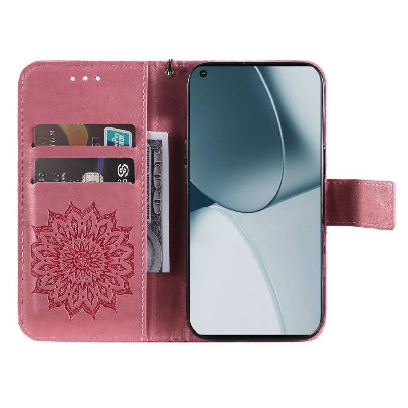Flipové Pouzdro Na OnePlus 10 Pro Na Lana Slunečnice