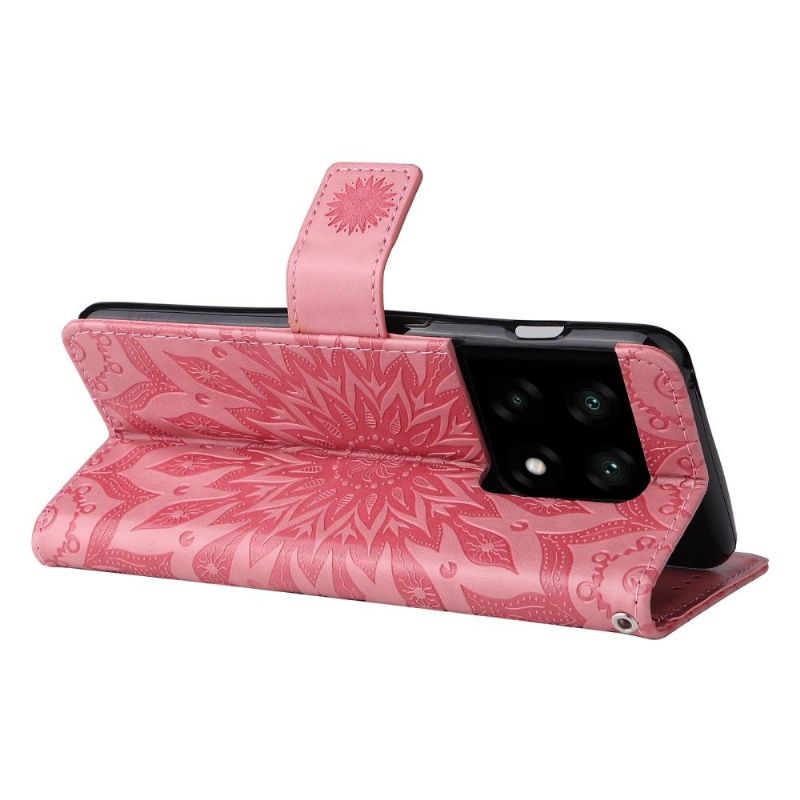Flipové Pouzdro Na OnePlus 10 Pro Na Lana Slunečnice