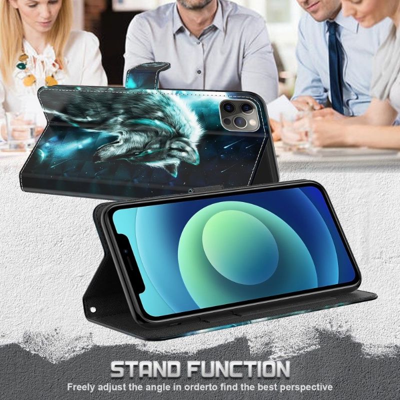 Flipové Pouzdro Na OnePlus 10 Pro Myslící Vlk