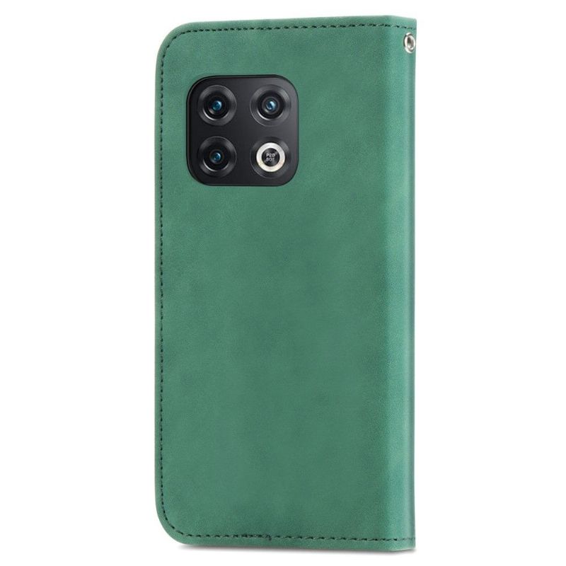 Flipové Pouzdro Na OnePlus 10 Pro Obchodní Retro