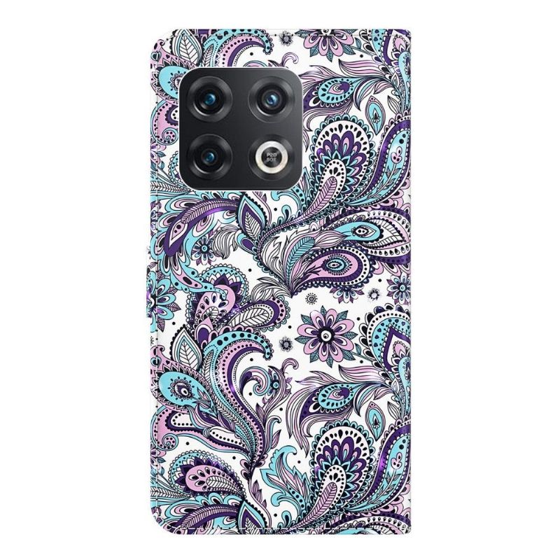 Flipové Pouzdro Na OnePlus 10 Pro Paisley Flower