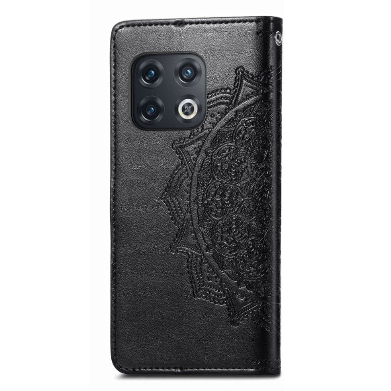 Flipové Pouzdro Na OnePlus 10 Pro Reliéfní Mandala