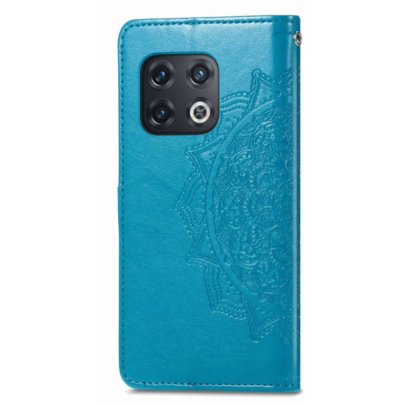 Flipové Pouzdro Na OnePlus 10 Pro Reliéfní Mandala