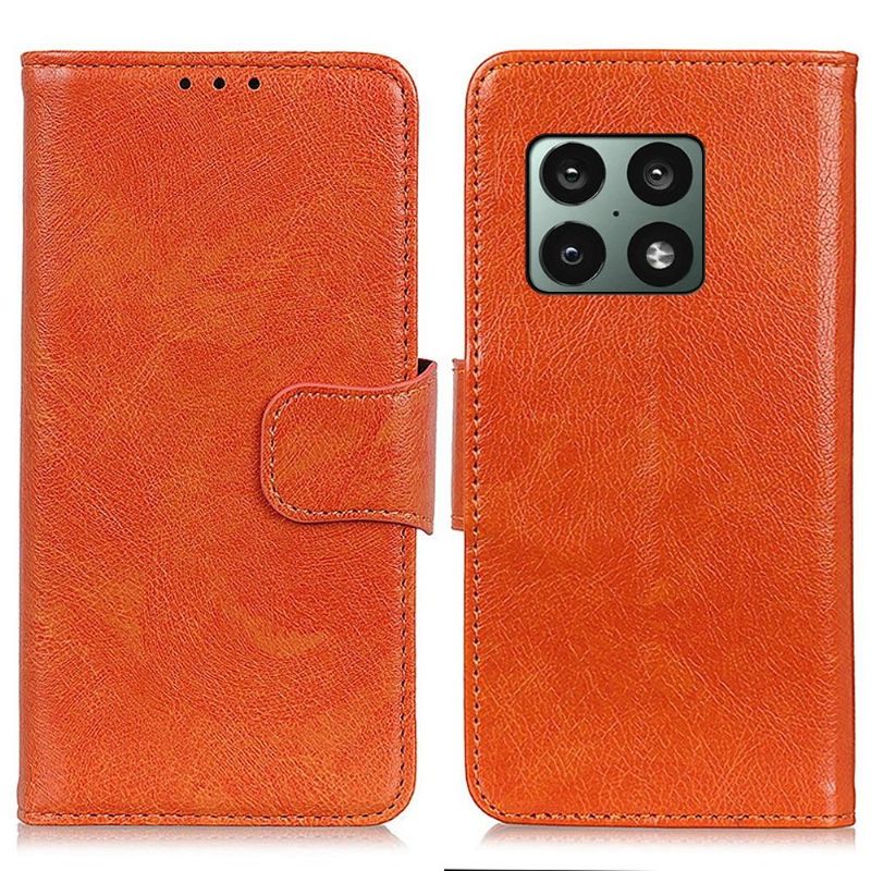 Flipové Pouzdro Na OnePlus 10 Pro Styl Staré Kůže