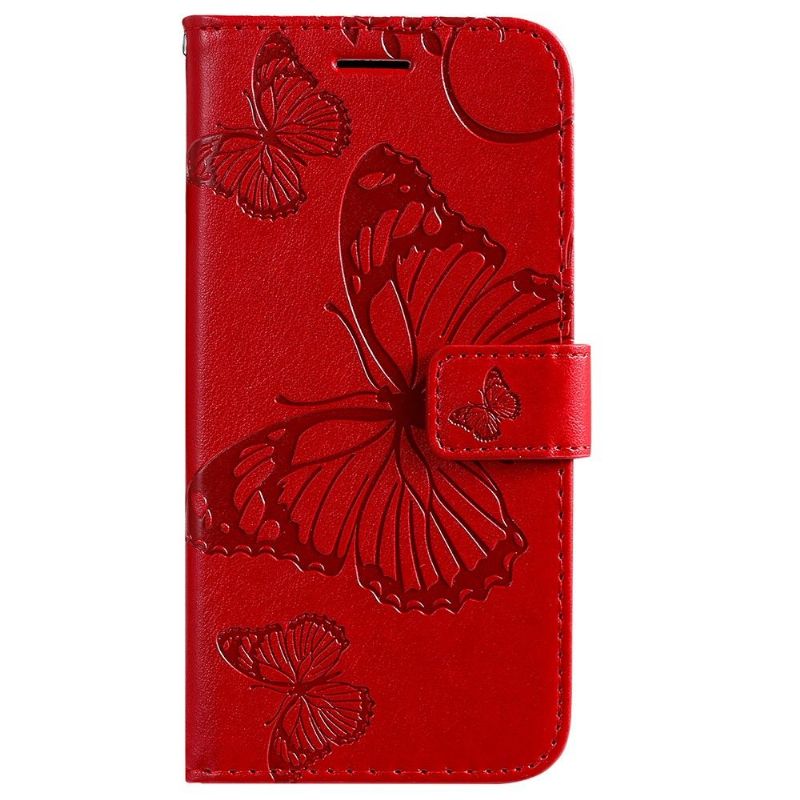 Kožené Pouzdro Na OnePlus 10 Pro Podpora Motýlů Funkcí