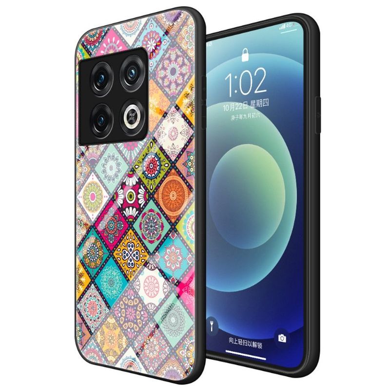 Kryty Na Mobil Na OnePlus 10 Pro Mandalový Kaleidoskop Se Stojanem