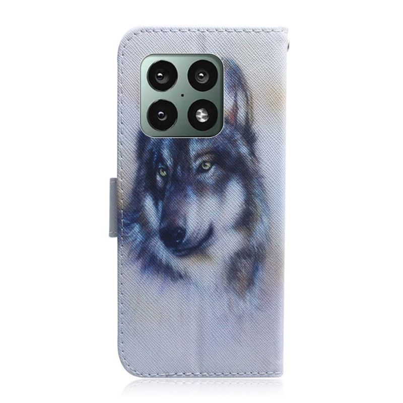Pouzdra Na OnePlus 10 Pro Funkce Podpory Vlčích Vzorů