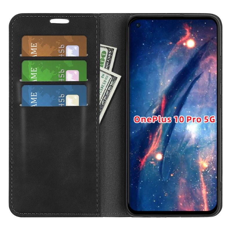 Pouzdra Na OnePlus 10 Pro Funkční Stojan Z Umělé Kůže