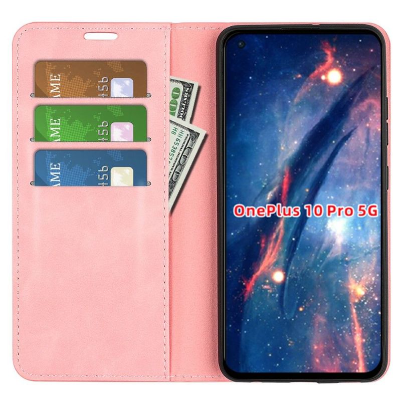 Pouzdra Na OnePlus 10 Pro Funkční Stojan Z Umělé Kůže