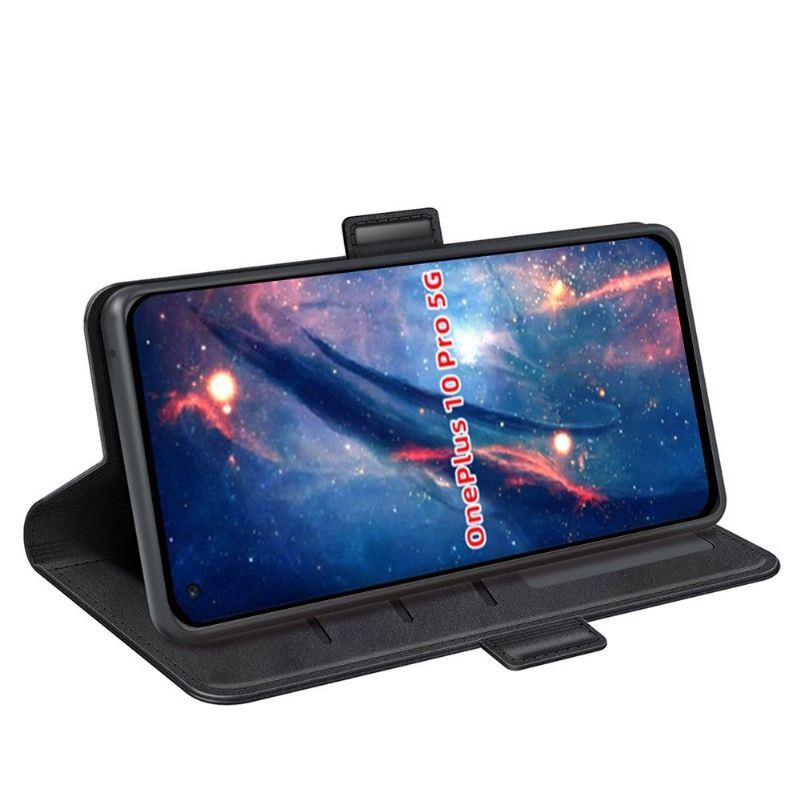 Pouzdra Na OnePlus 10 Pro Peněženkové Pouzdro Matná Umělá Kůže