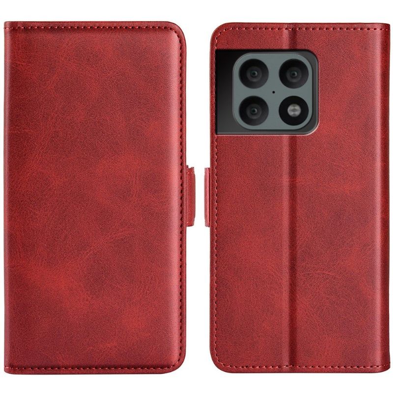 Pouzdra Na OnePlus 10 Pro Peněženkové Pouzdro Matná Umělá Kůže