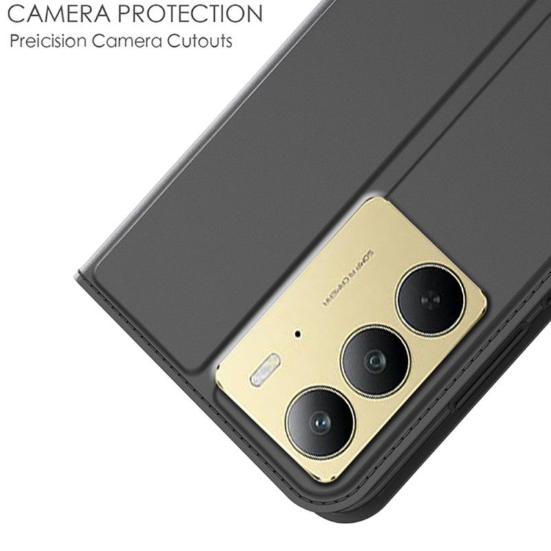 Kožené Pouzdro Folio Na Realme C75 Pouzdro Na Karty