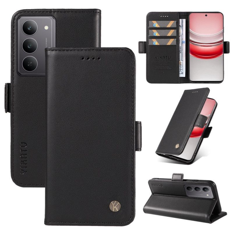 Kožený Kryt Na Realme C75 Ykatu