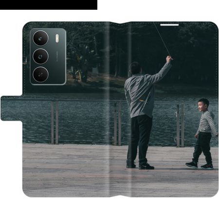 Kožený Kryt Realme C75 Kreativní