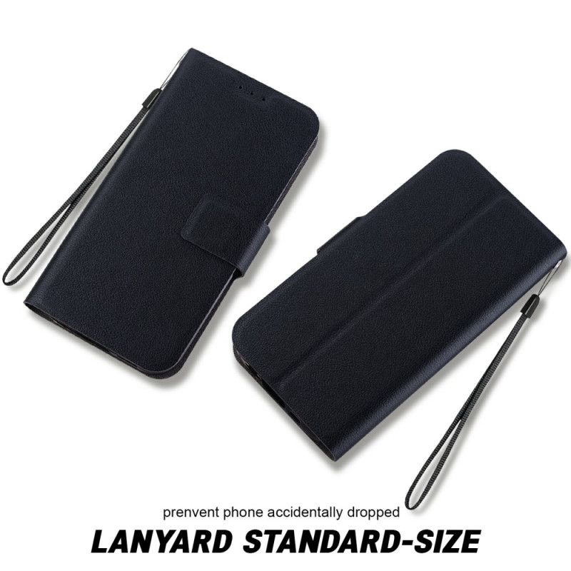 Kožený Kryt Realme C75 Monochromatický