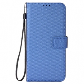 Kožený Kryt Realme C75 Popruh S Puntíky