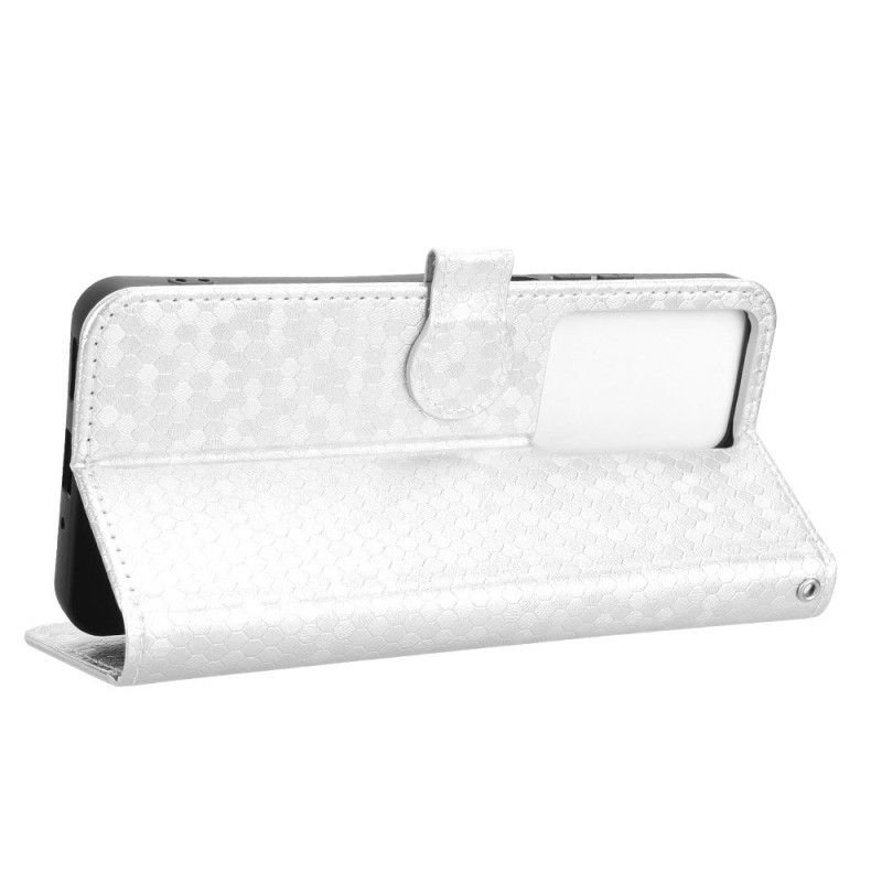 Kožený Kryt Realme C75 Třpytivé Tečky