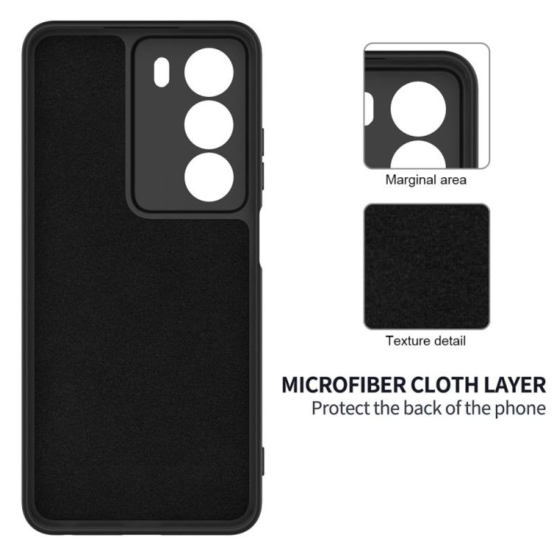 Kryt Na Realme C75 Tekutý Silikon S Řemínkem