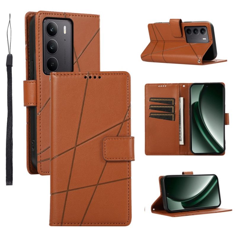 Peněženková Pouzdra Realme C75 Linie