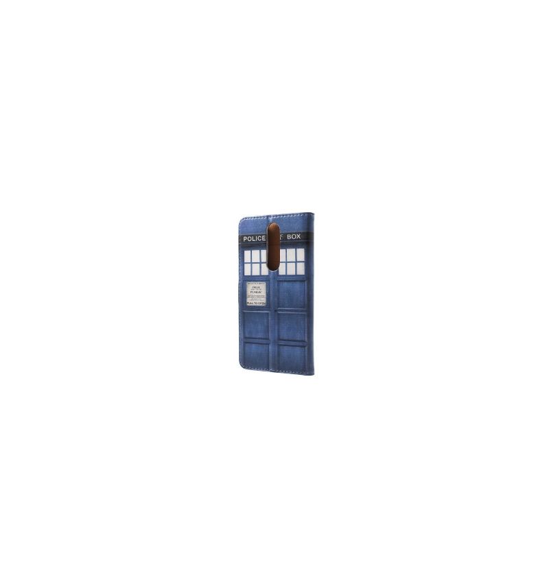 Flipové Pouzdro Na Nokia 5.1 Držitel Policejní Krabičky Doctor Who
