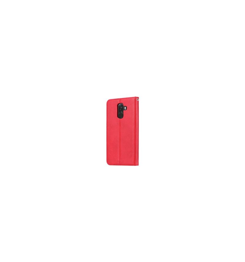 Flipové Pouzdro Na Pocophone F1 Kožený Stojánek