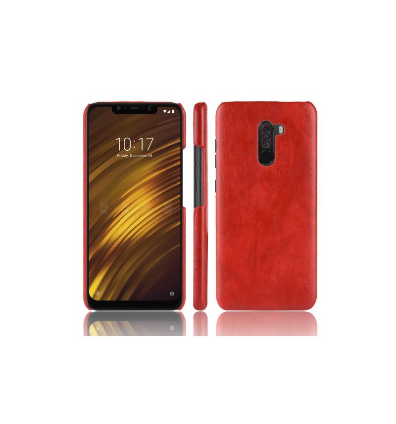 Kryt Na Pocophone F1 Kožený Efekt