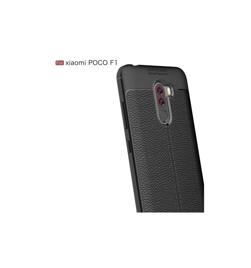 Kryt Na Pocophone F1 Styl Texturované Kůže