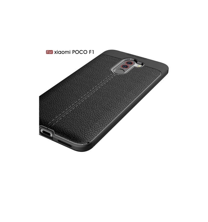 Kryt Na Pocophone F1 Styl Texturované Kůže