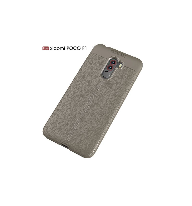 Kryt Na Pocophone F1 Styl Texturované Kůže